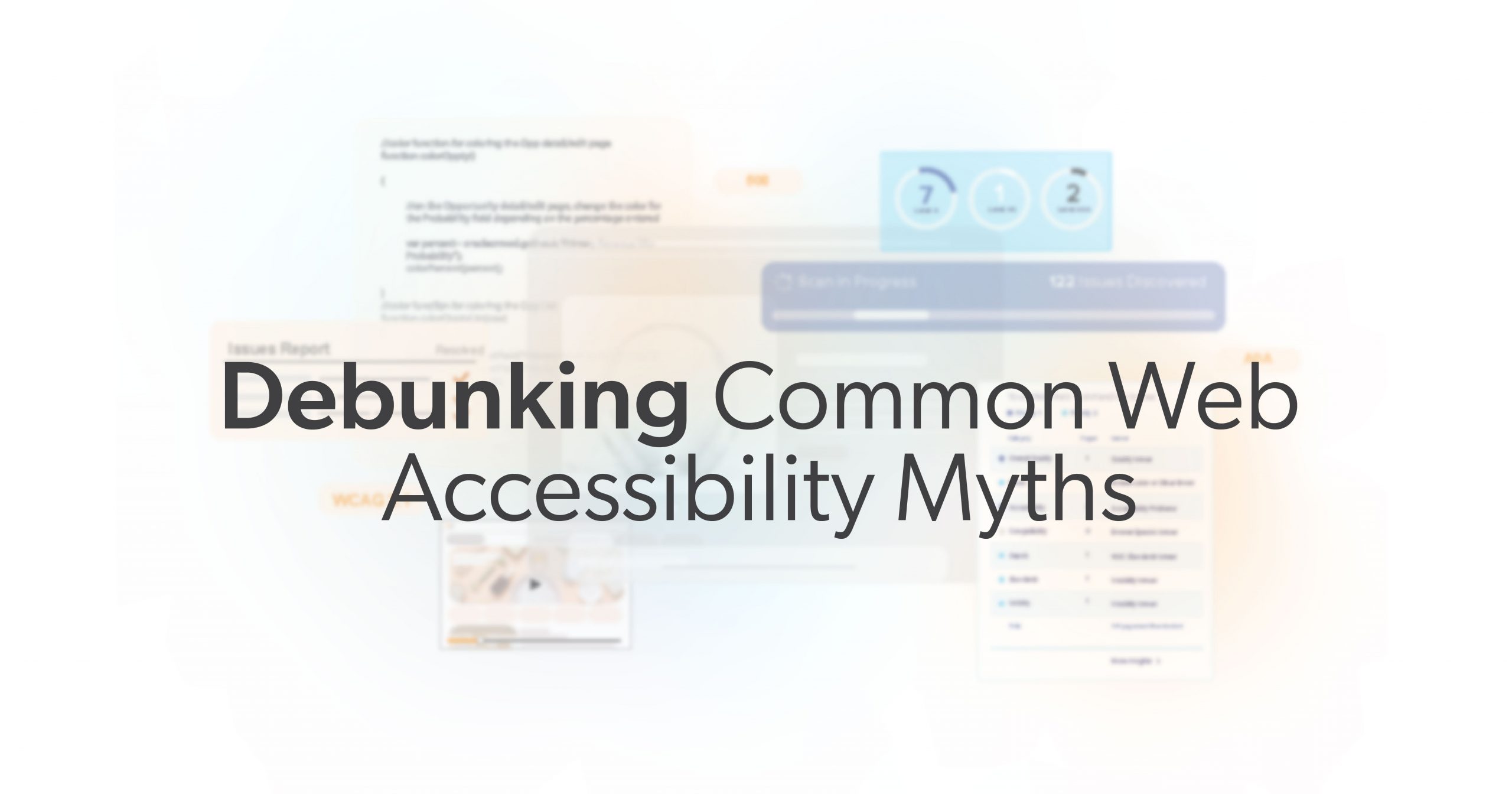 Debunking Common Web Accessibility Myths